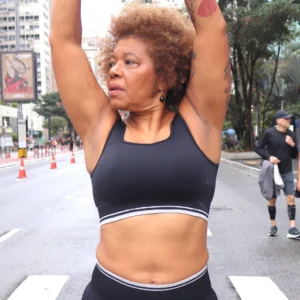 Top Seamless Canelado com Friso