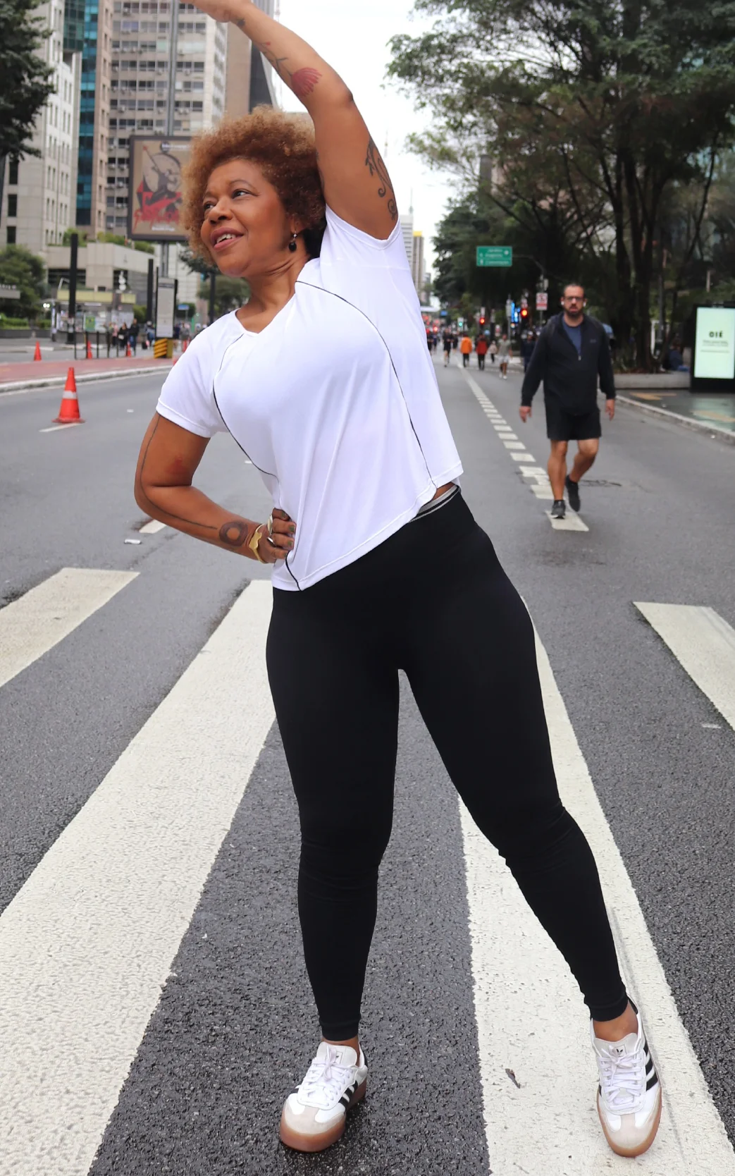 Legging Canelada com Friso Seamless - Imagem 5