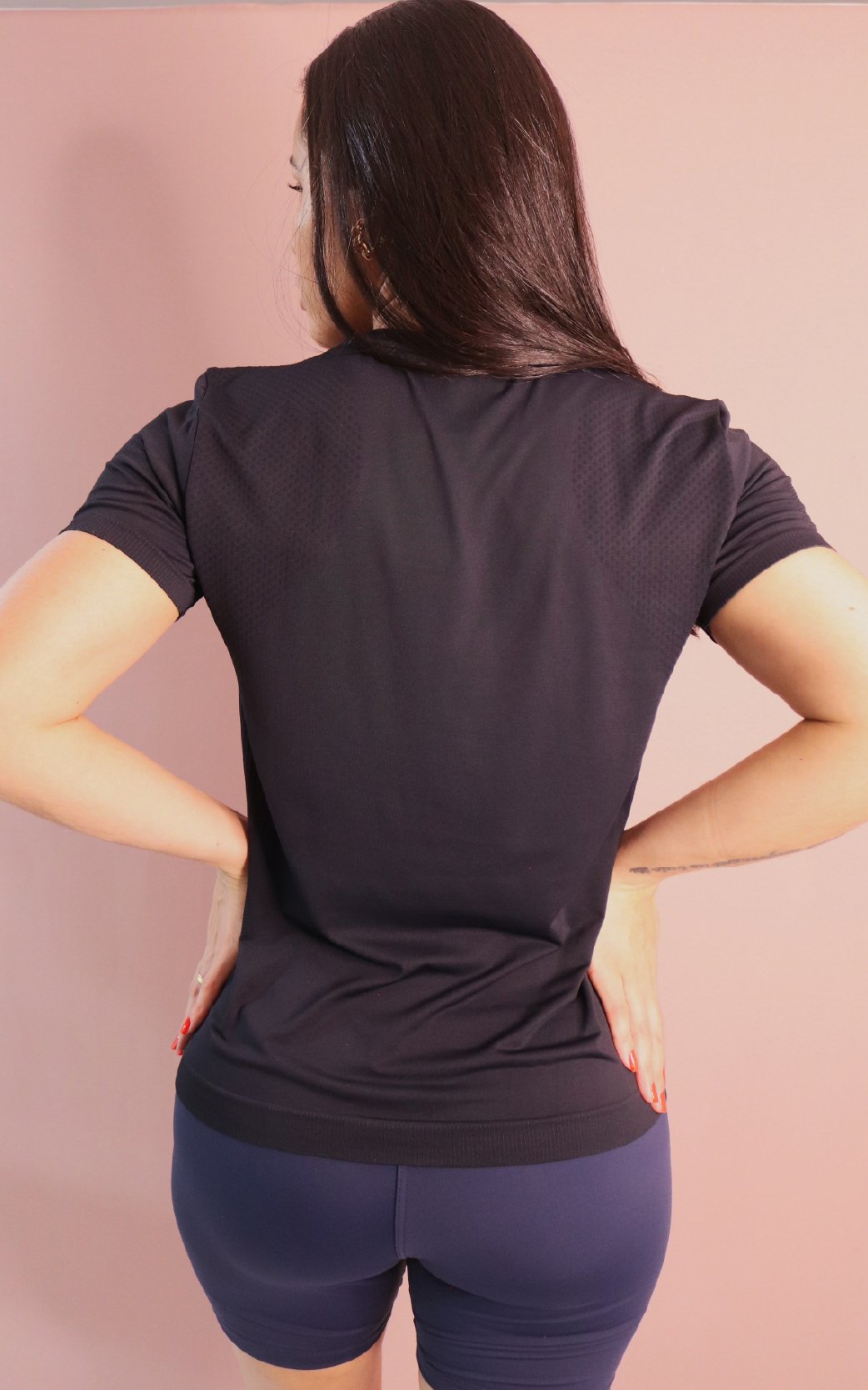 Blusa Manga Curta Dry Seamless - Imagem 4