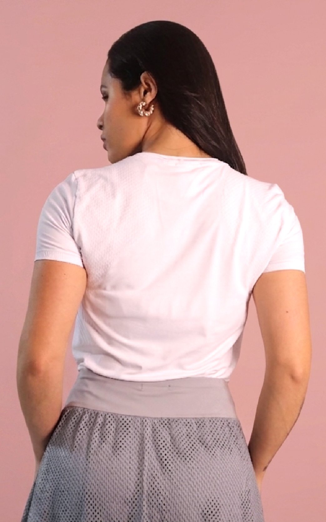 Blusa Manga Curta Dry Seamless - Imagem 3