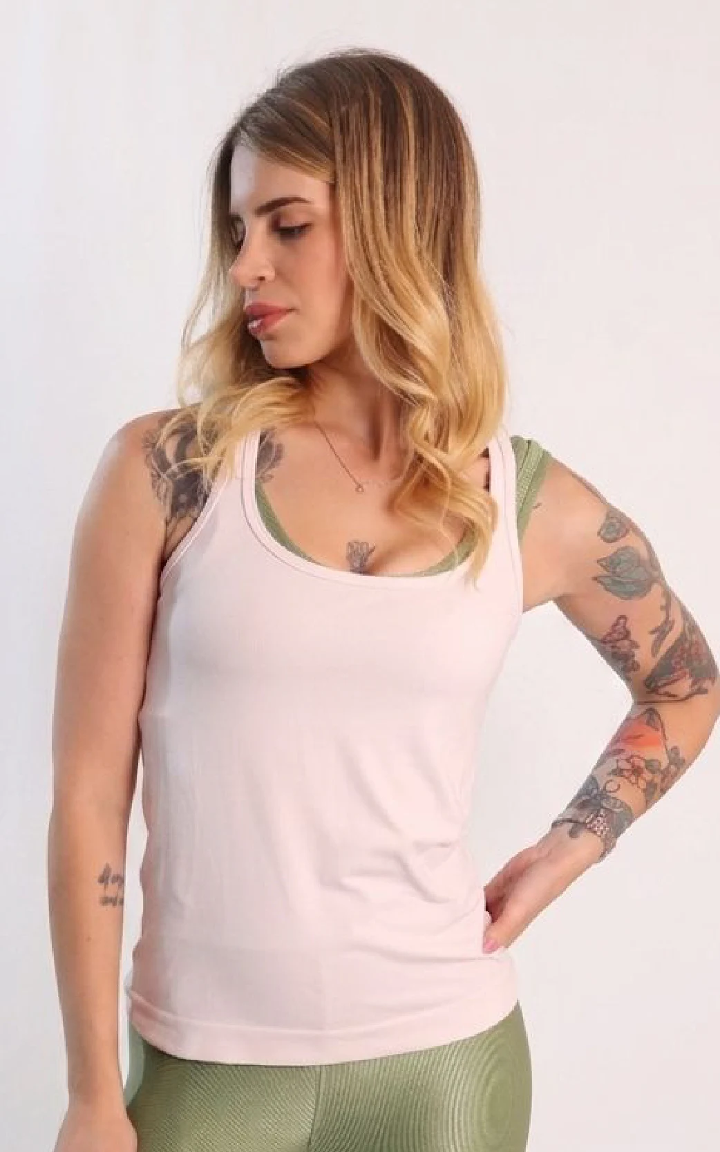 Blusa Regata Fitness Basica Seamless
